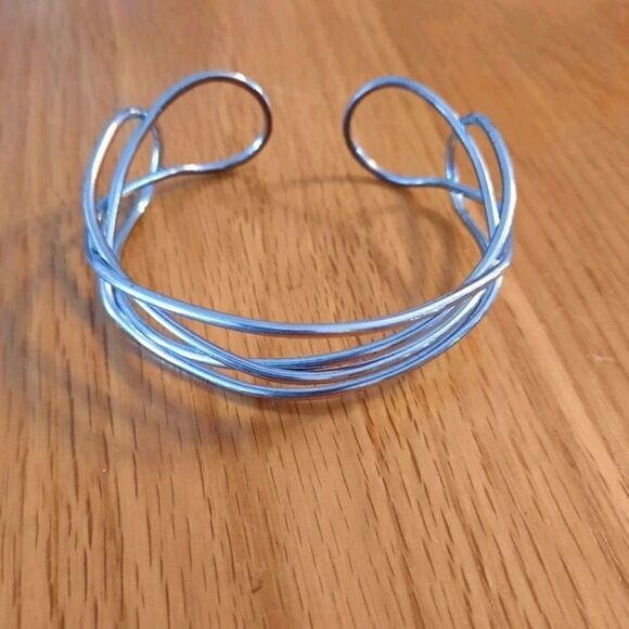 Jewelry - Silver colored, cuff bracelet